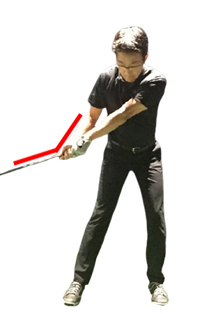 手首の角度が安定しない